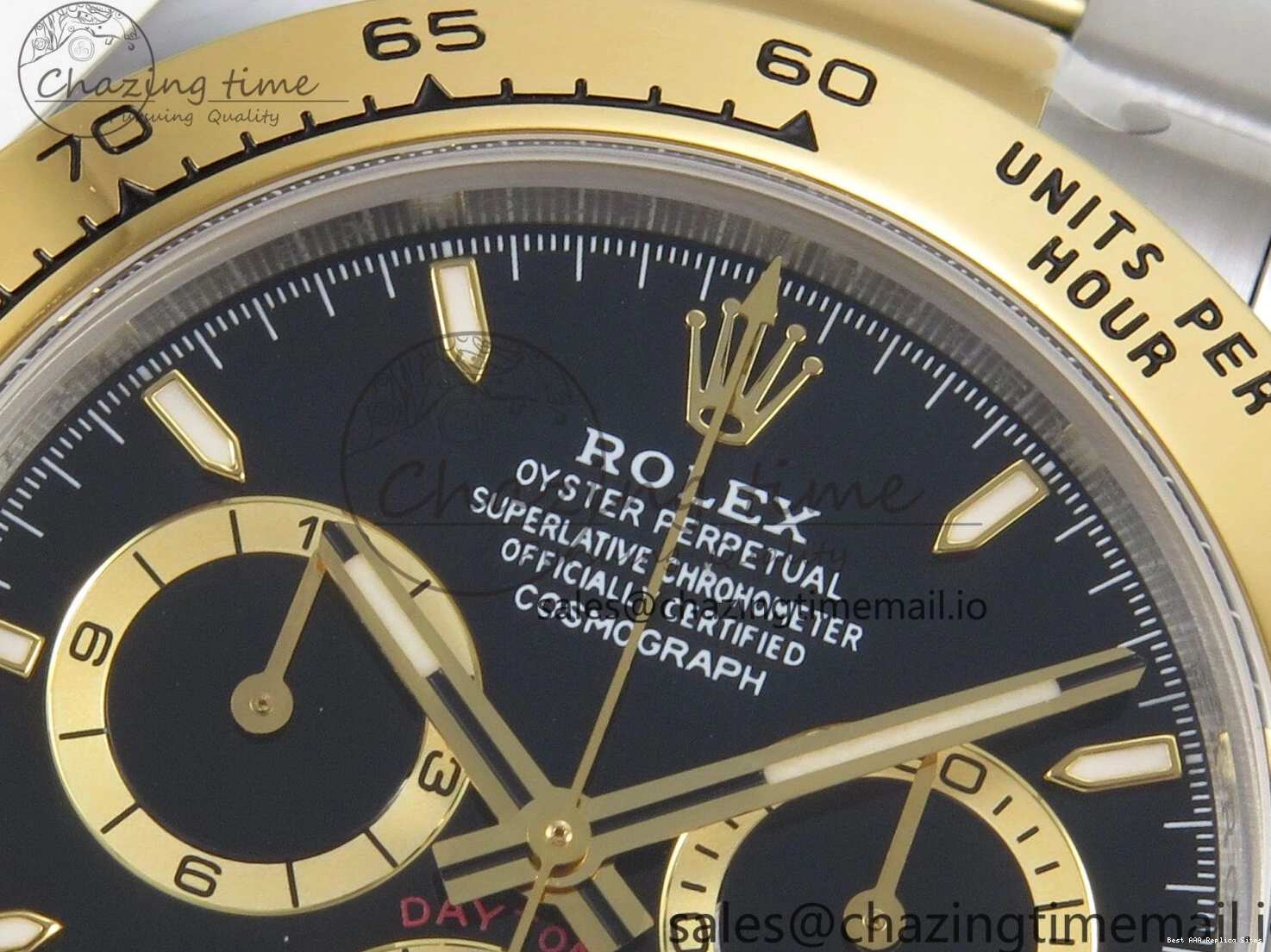 Best AAA Replica Sites SS Premium 904L Clone 126503 1:1 Dial on DD Black Clean Edition Bracelet Super 240 Best Daytona YG 1231